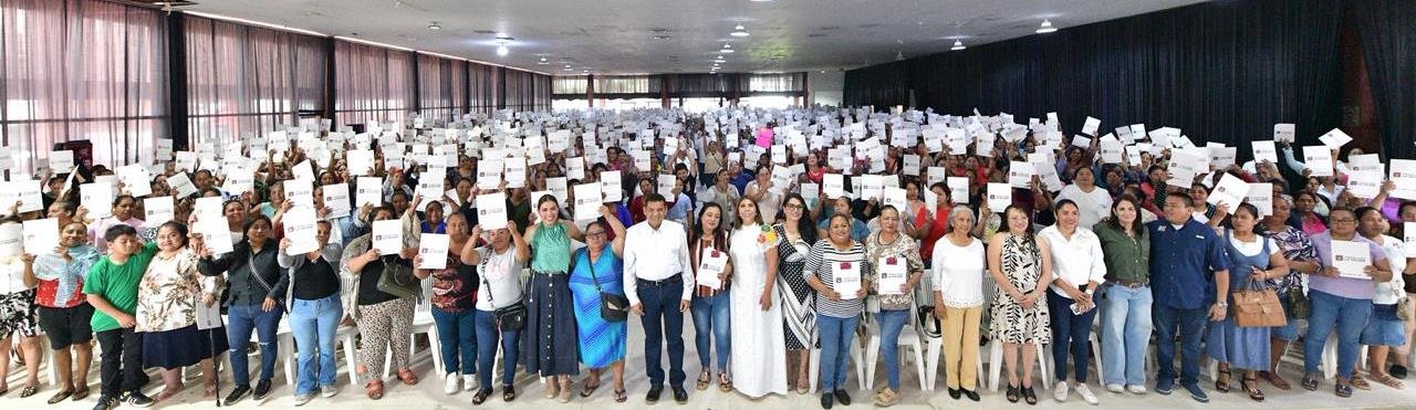 Tandas para la Mujer entrega 1,500 apoyos en Huimanguillo
