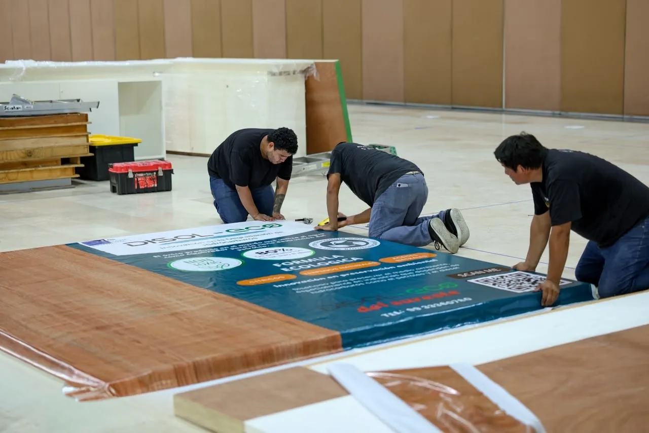 SOS26 alista el Centro de Convenciones Tabasco 2000 para más de 100 expositores