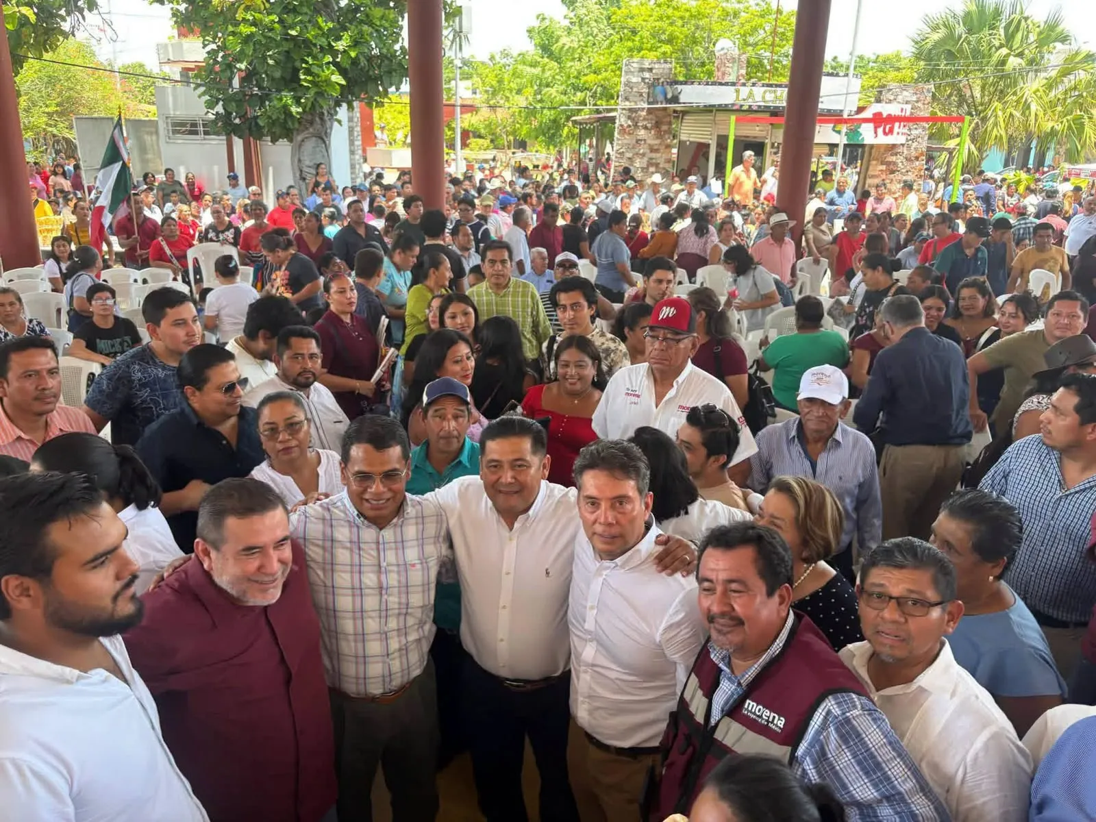 Cunduacán respalda la defensa de la soberanía de Morena