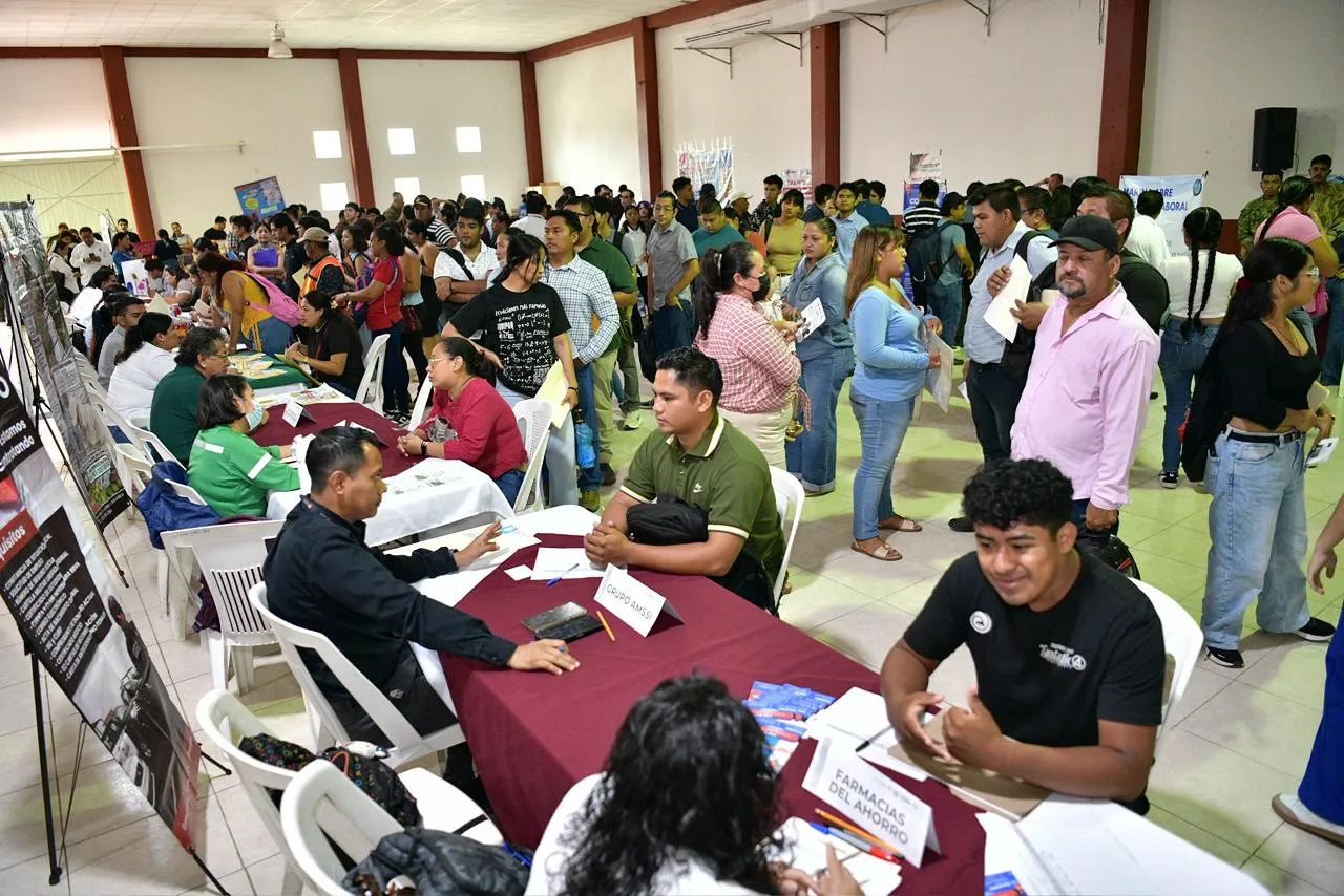 Feria de empleo en Cunduacán ofrece 1,400 vacantes