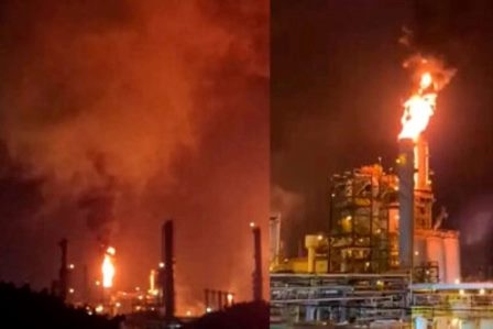 Nuevo incendio y explosión en una refinería de Pemex