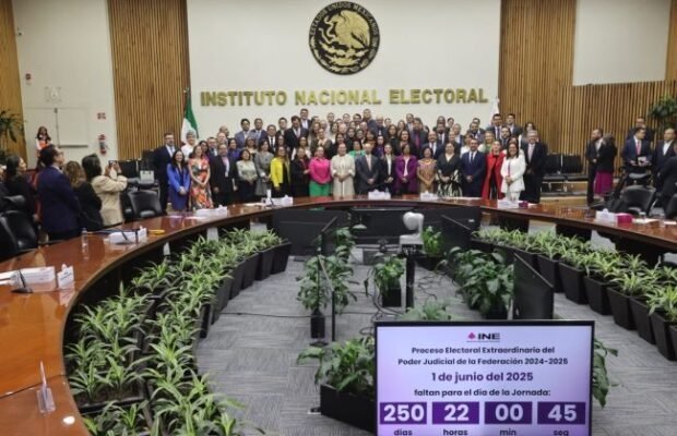 Inicia INE proceso para elegir a jueces 
