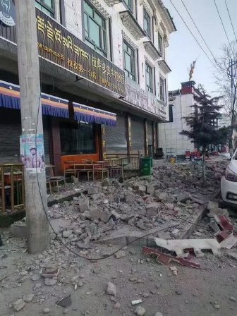 Sismo sacude ciudad Shigatse del Tíbet, decenas de fallecidos