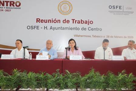 La honestidad guía el quehacer público en Centro: Osuna Huerta