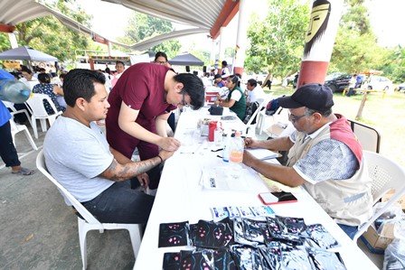 Jornadas de Paz llevan bienestar a familias del ejido El Cedro, Nacajuca
