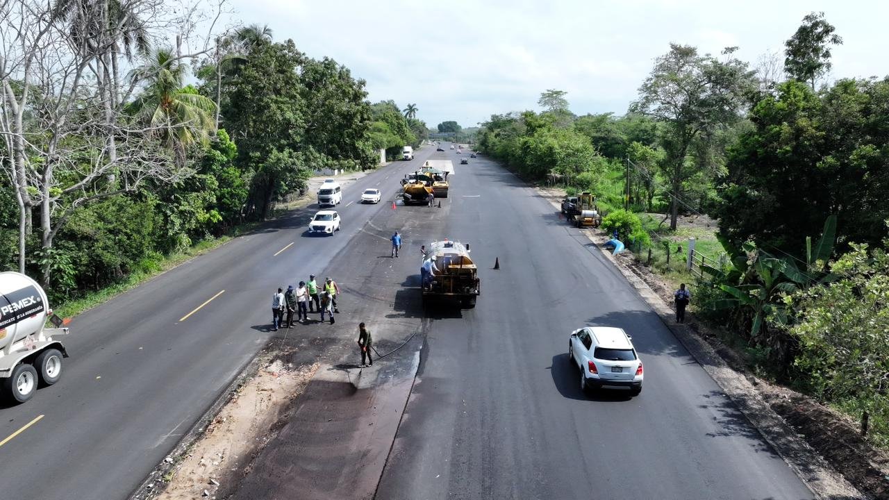 “Al tiro”, rehabilitación de la vía corta Comalcalco-La Isla, destacan usuarios y transportistas