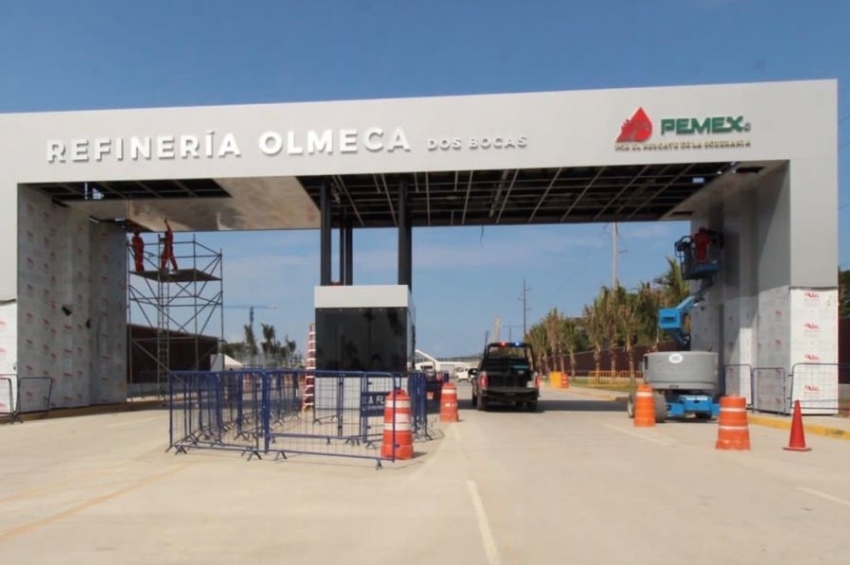 Arrancará operaciones al 100% refinería Olmeca en Dos Bocas 