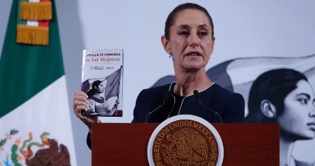 Buscan eliminar violencia: Claudia presenta Cartilla de  Derechos para mujeres rumbo al 8M