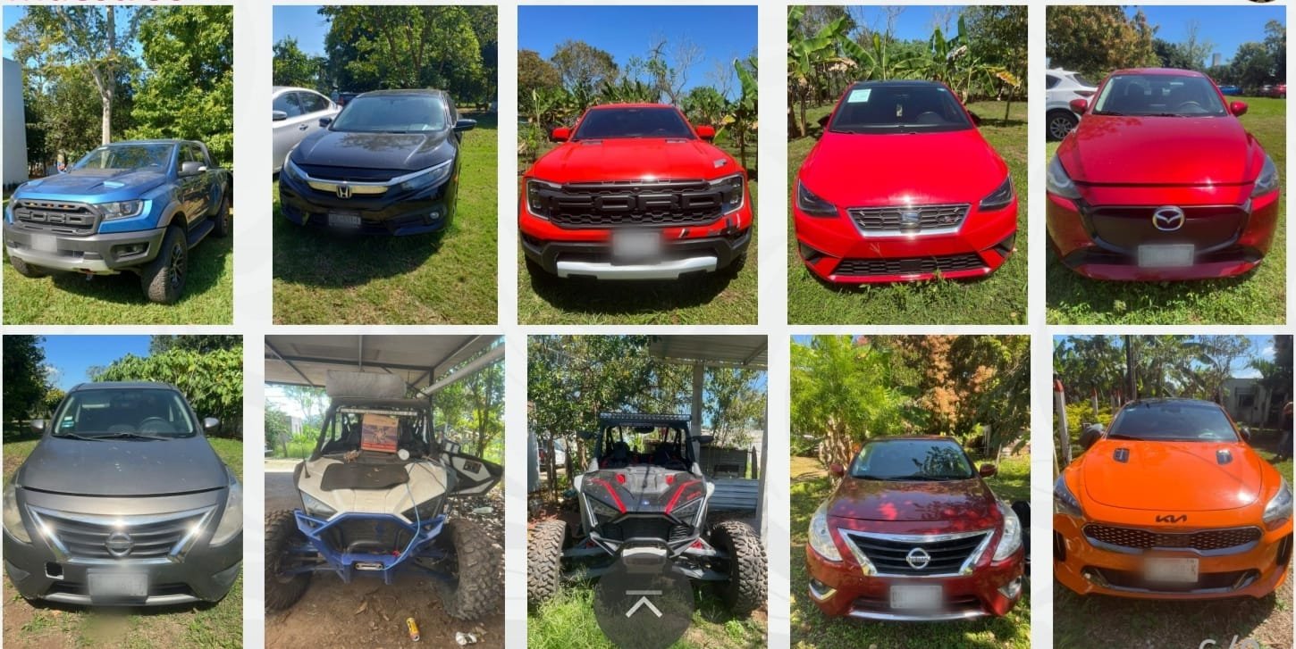 Golpe a "La Barredora" en Jalapa: Caen armas, droga y 34 vehículos