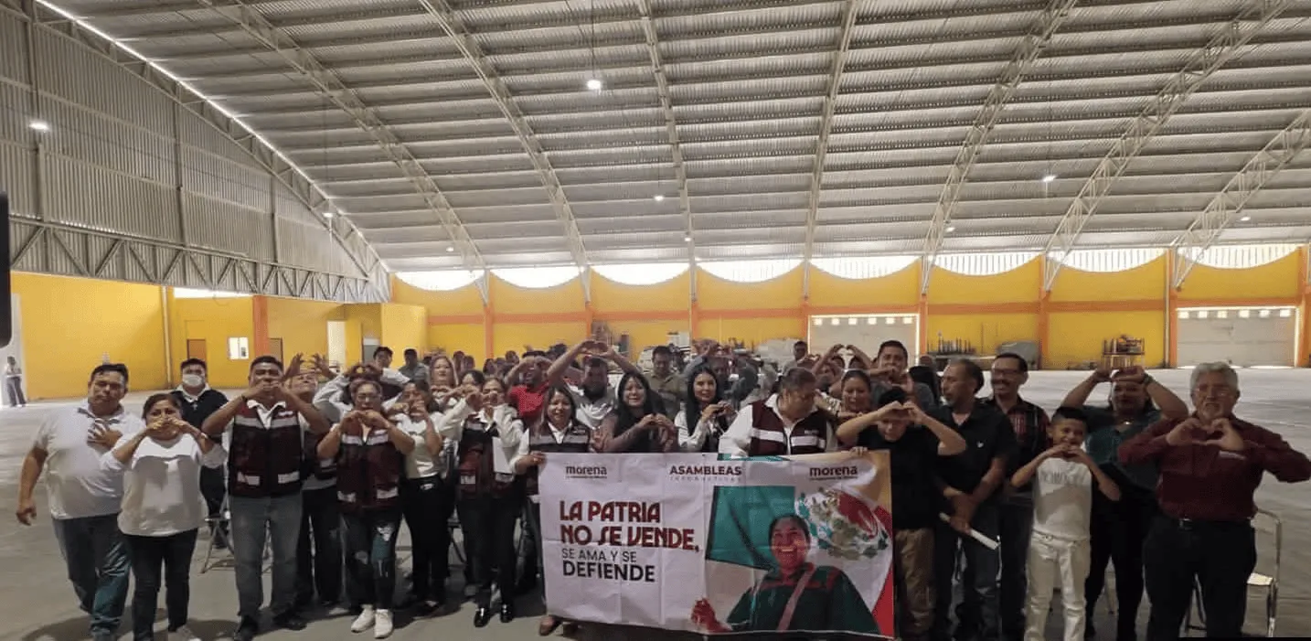 Morena despliega 223 asambleas contra desinformación