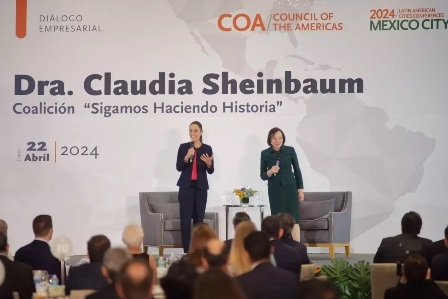 “Espectacular”, dice el Council of the Americas sobre proyecto de Claudia Sheinbaum