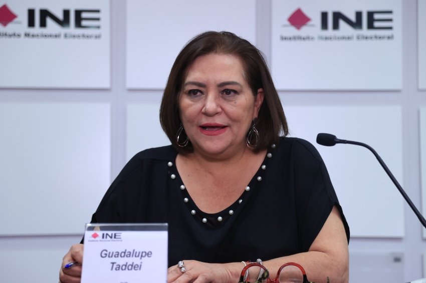 Guadalupe Taddei; el INE estará listo para elecciones judiciales