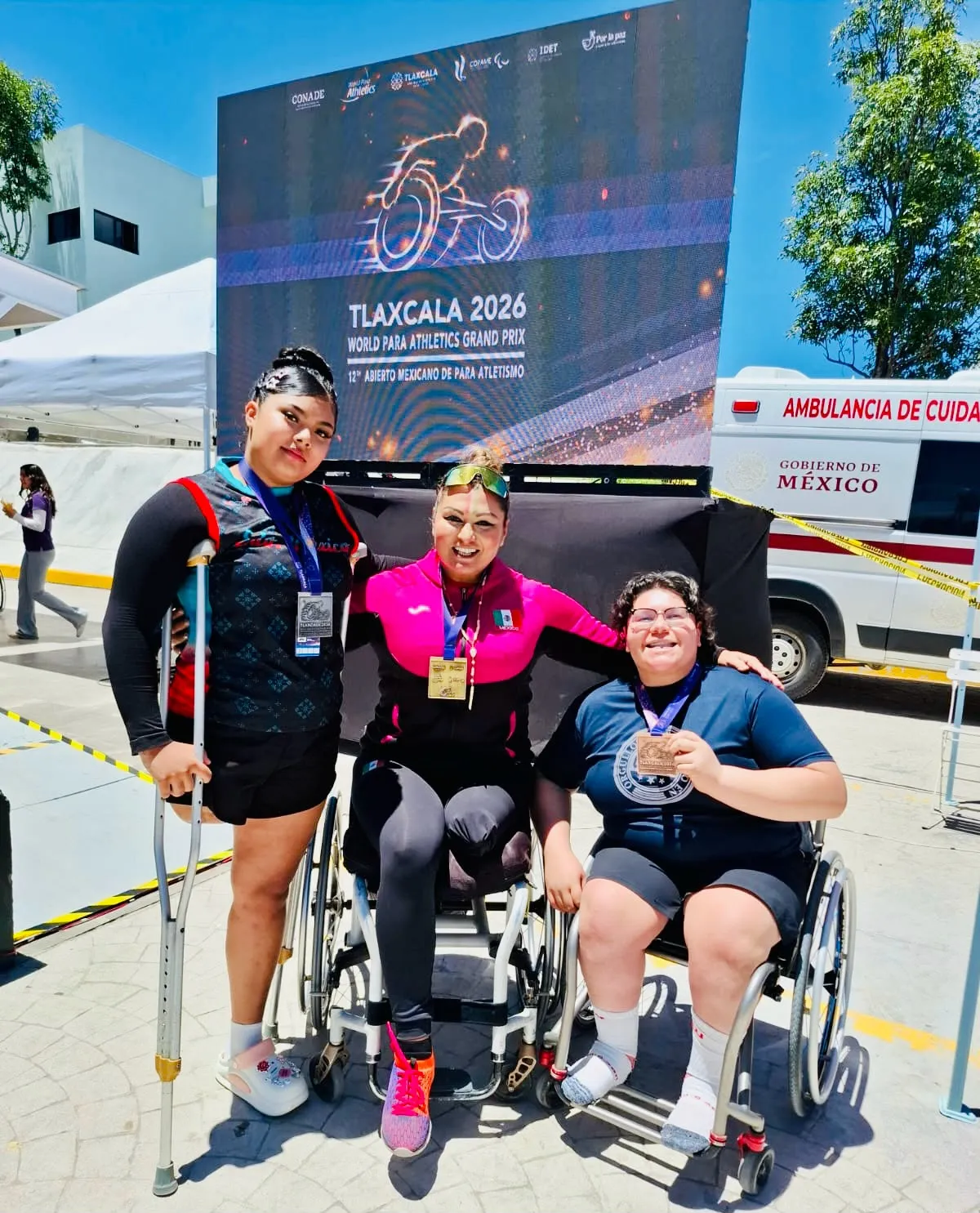 Ángeles Ortiz “La Leona” conquista el oro en el Grand Prix de Para Atletismo Tlaxcala 2026