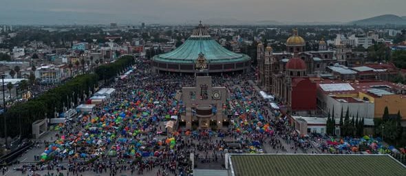 Más de 13 millones de peregrinos celebran a la Virgen de Guadalupe