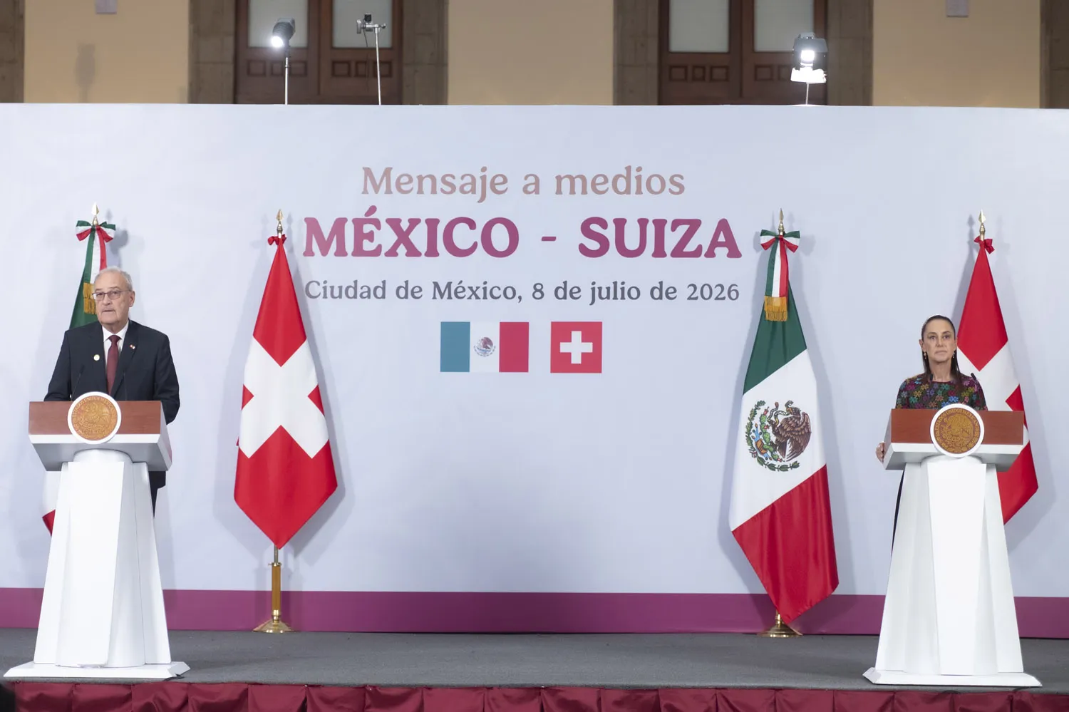 México y Suiza abrirán diálogo para un tratado comercial