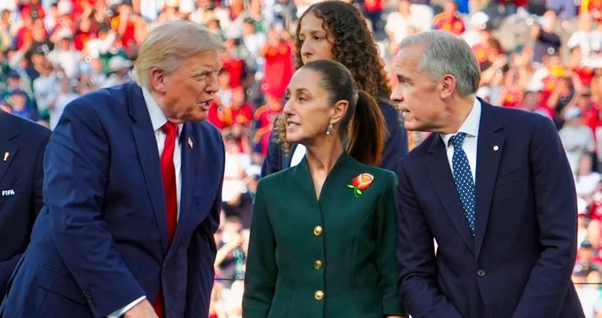 Sheinbaum llama a "no achicarse ni agachar la cabeza" ante Trump