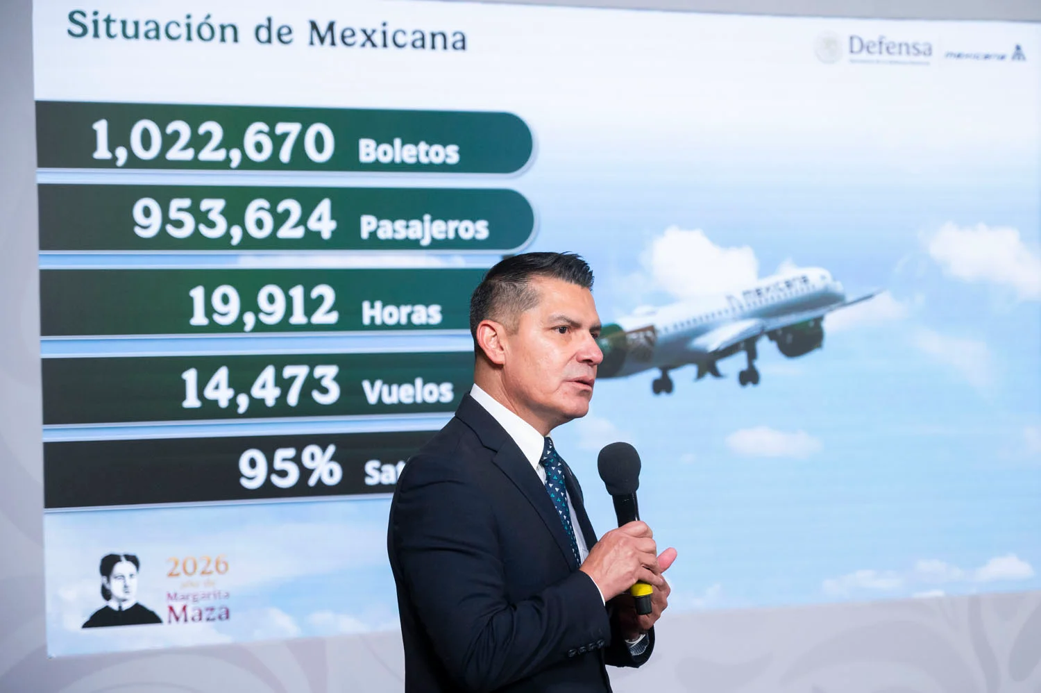 AIFA suma 18.6 millones de pasajeros y Mexicana roza el millón