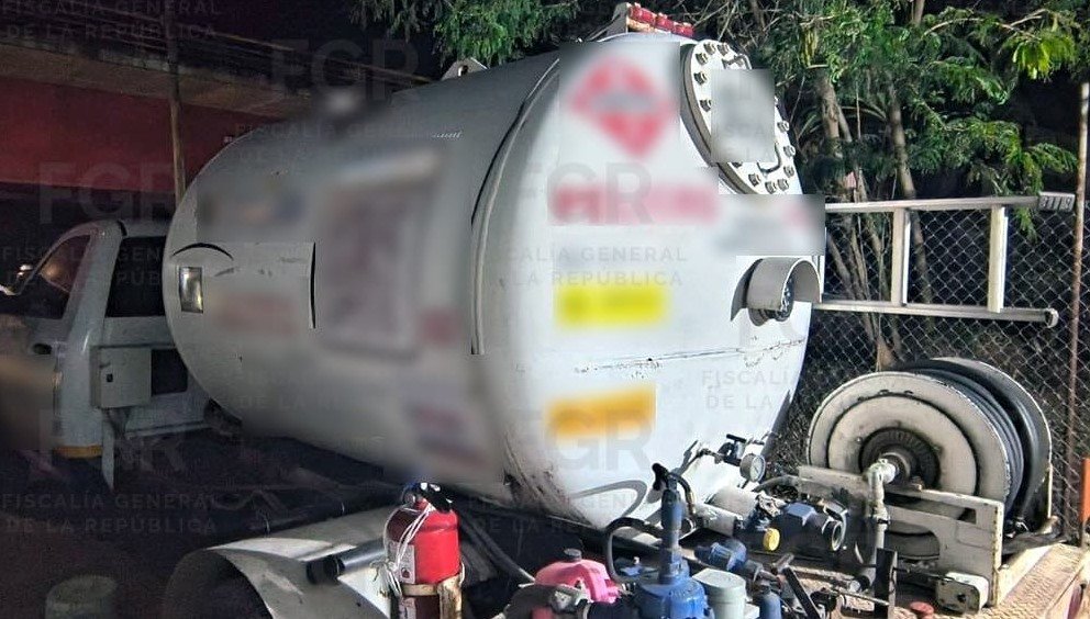 FGR desmantela estación de gas clandestina en Tenosique