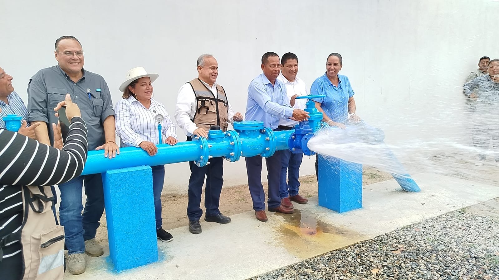 El OSFE y ciudadanos constatan eficacia de las obras de la CEAS