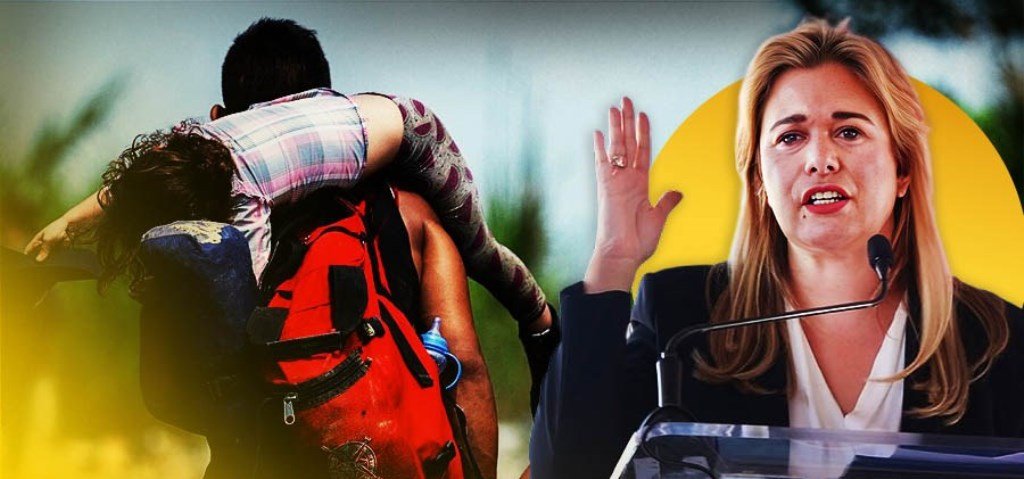 Maru Campos da la espalda a migrantes: “los recibiremos, pero no pueden quedarse”