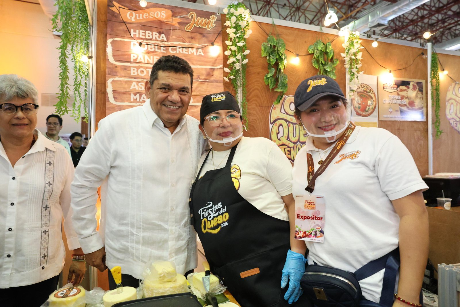 Inaugura May "Fiestas del Queso" en Tenosique; impulsan a emprendedores