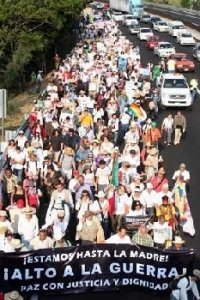 Pide Sicilia a Calderón recibir  a la marcha el domingo