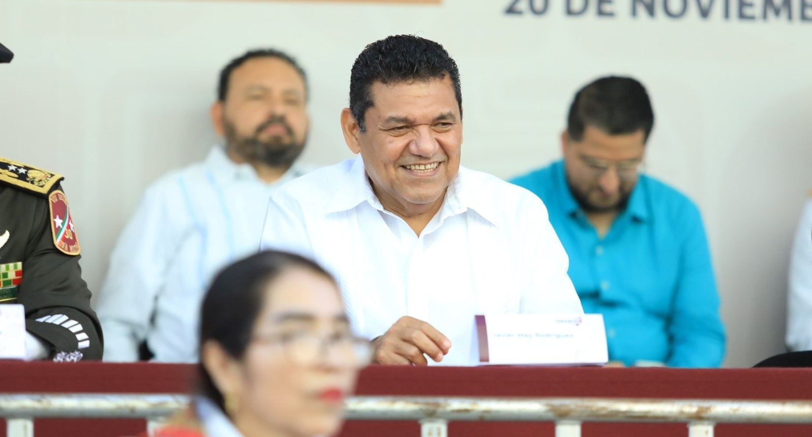 May: Comparecencias respaldan cifras con hechos; anuncia nuevas obras