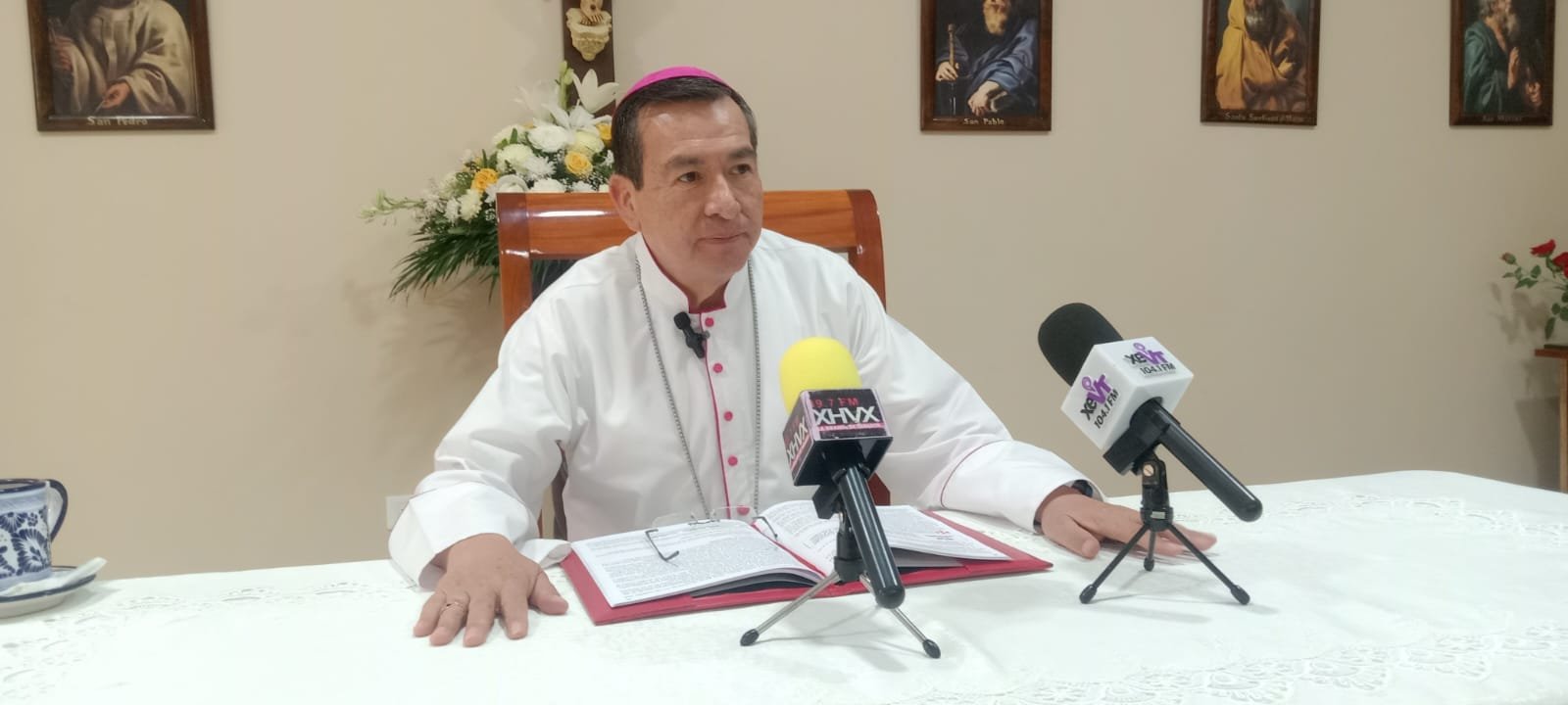 Gerardo de Jesús Rojas López llamó a confiar en la ley y reflexionar sobre la violencia y la salud mental en Tabasco. (Foto: Jorge Hernández)