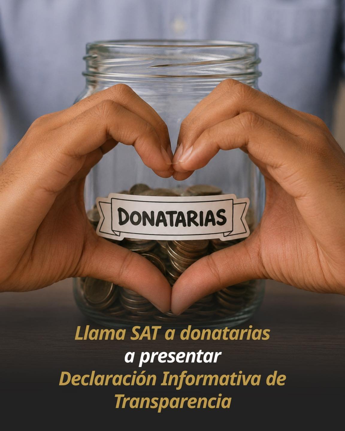 Declaración de transparencia SAT: vence plazo para donatarias