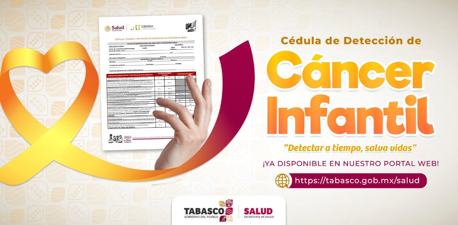 Cuestionario clave para detectar a tiempo el cáncer infantil