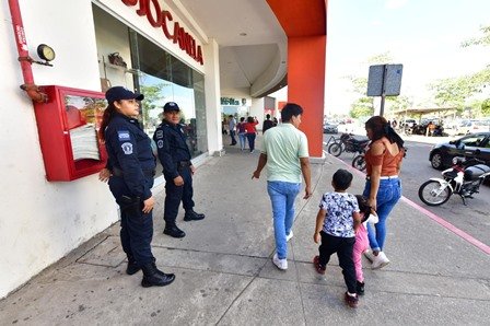 Garantizan seguridad de las familias tabasqueñas