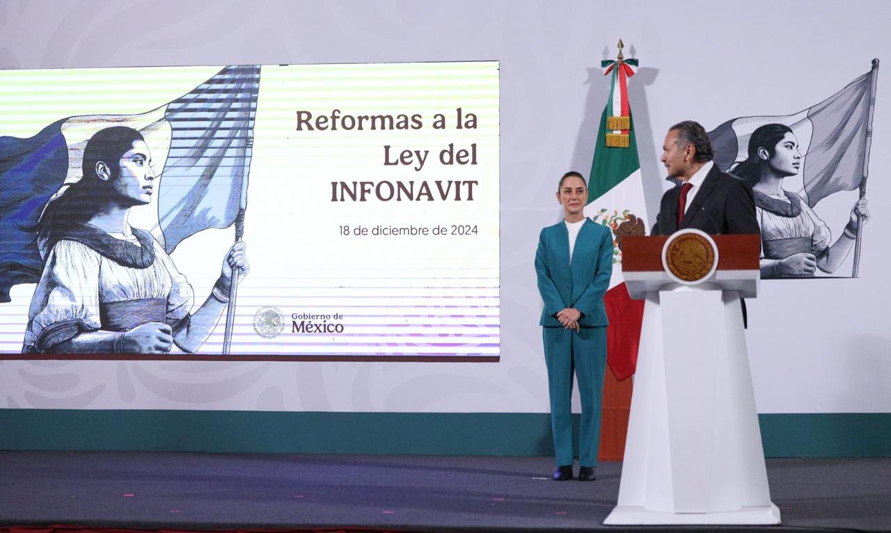 Claudia Sheinbaum anuncia reforma al Infonavit: transparencia y acceso a vivienda social