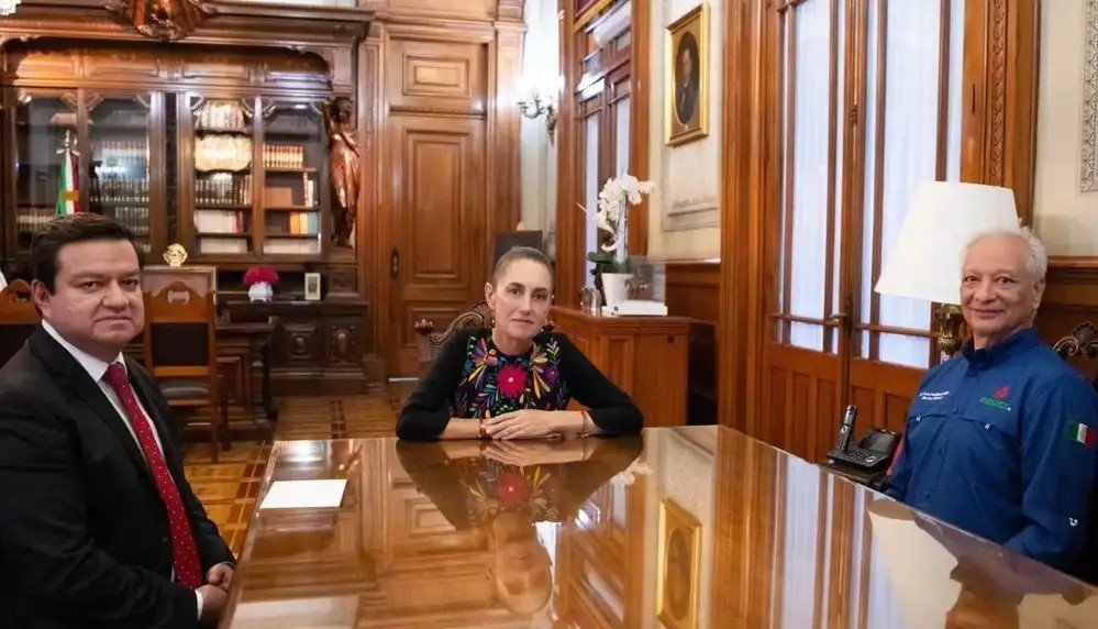 Carpio releva a Rodríguez en la dirección de Pemex