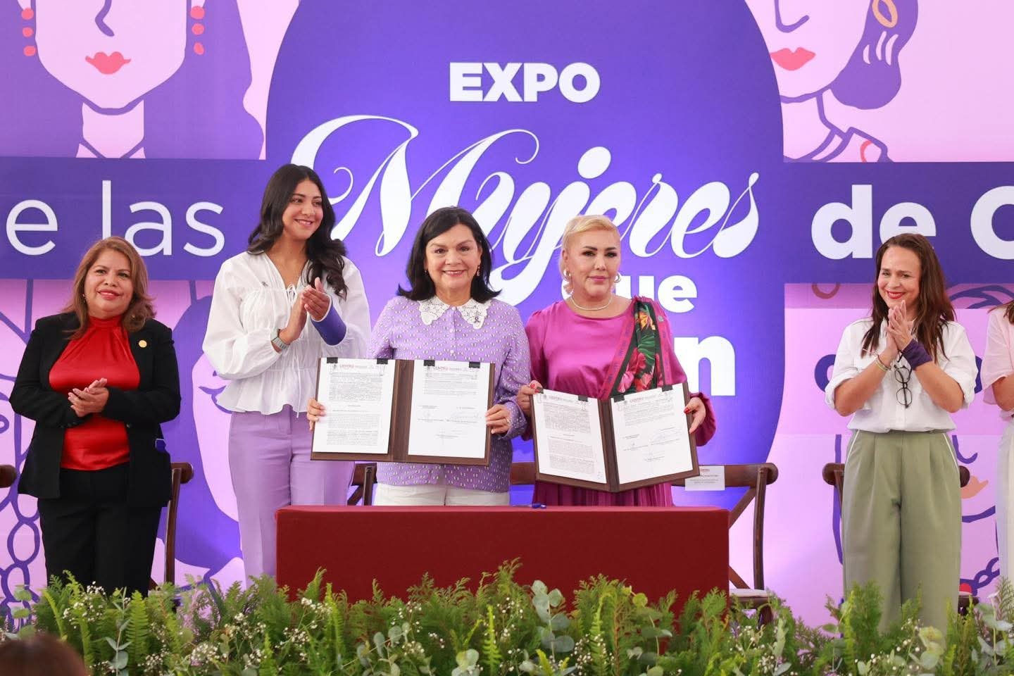 Yolanda Osuna impulsa Expo y convenio para mujeres en Centro