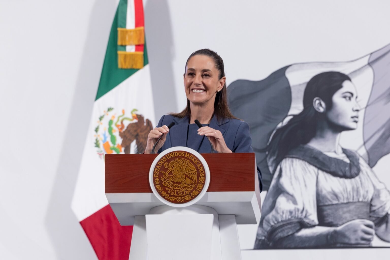 Sheinbaum responde a Trump y reafirma soberanía ante acusaciones de cárteles