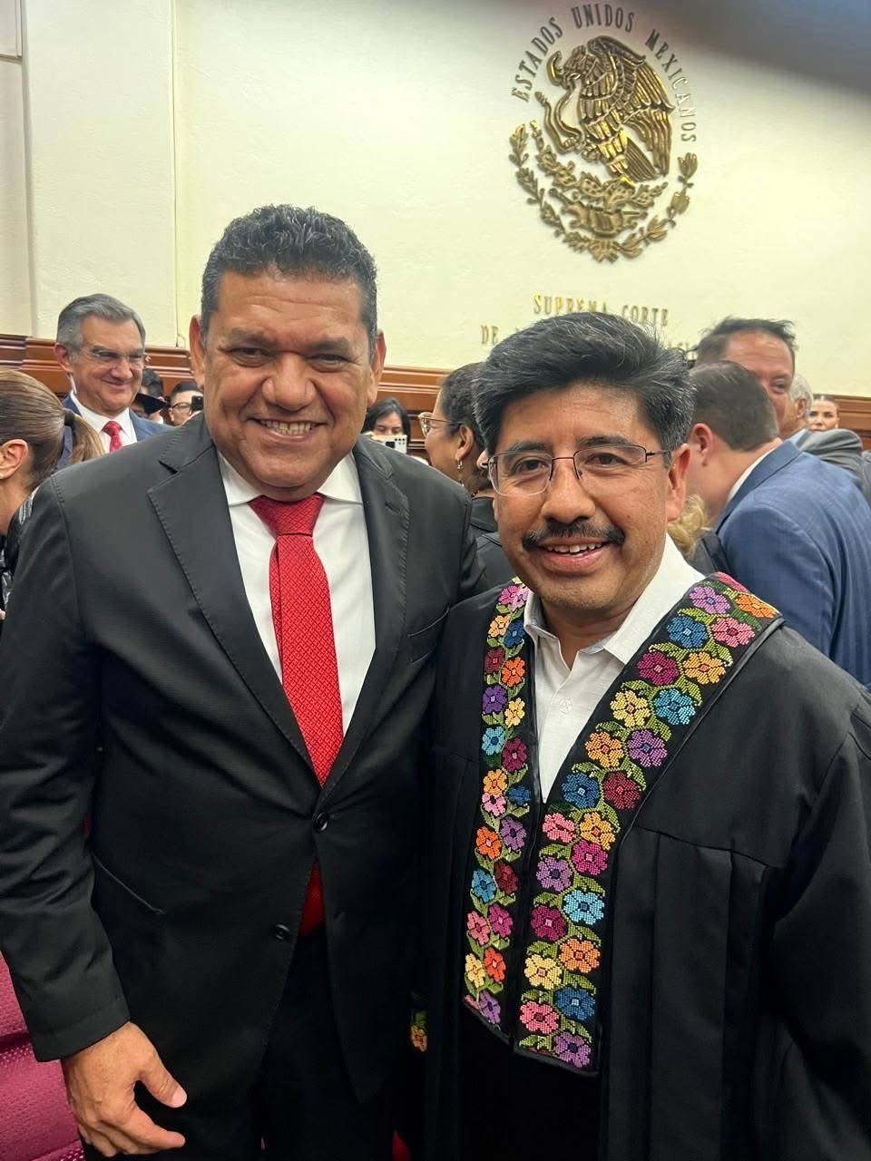 Gobernador de Tabasco destaca toma de protesta en la Suprema Corte