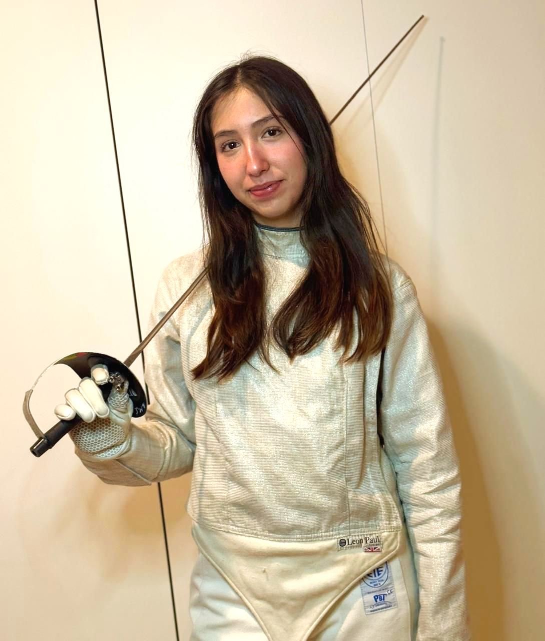 La esgrimista Abril Moragrega Sánchez de la Barquera encuentra su lugar en Tabasco