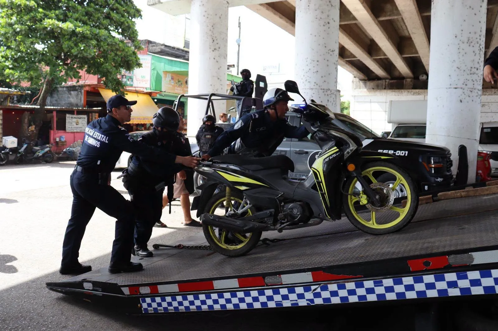 Operativo Moto en Ocuiltzapotlán sanciona faltas viales