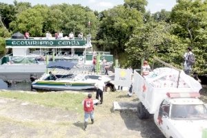 Cruz Roja suma ayuda humanitaria en  comunidades del municipio de Centla