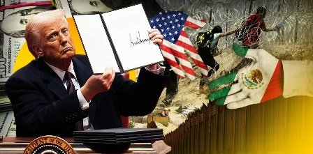 Deportaciones, aranceles y  más: Trump firma sus primeros decretos como presidente