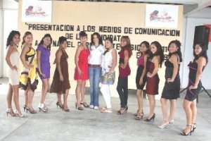 Presentación a medios de comunicación  de las candidatas a Reina del Carnaval