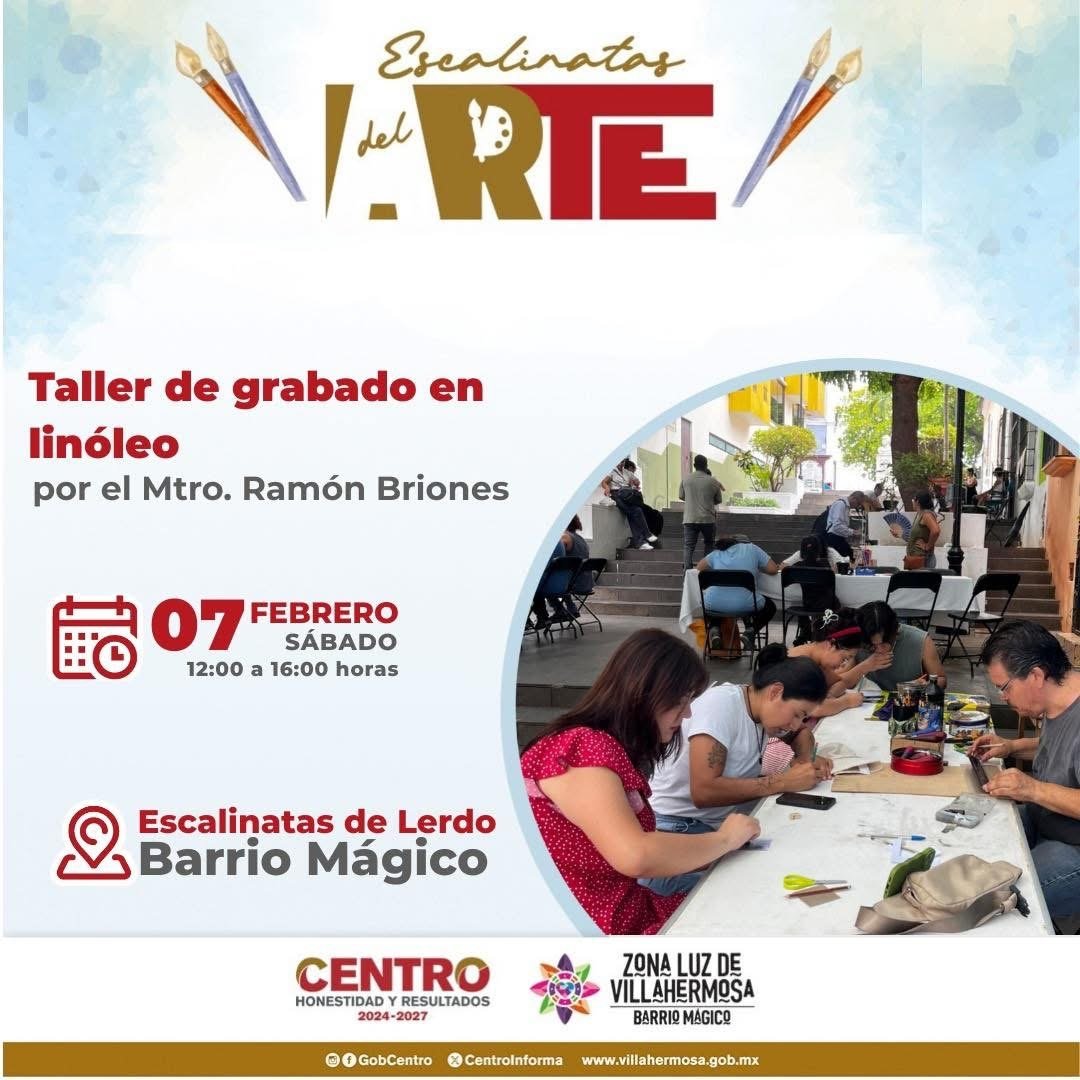 Escalinatas del Arte se transforman en epicentro de creatividad este sábado