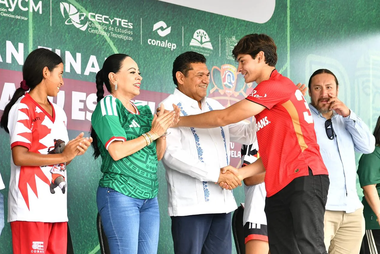 Alemania, representado  por el CBTIS 32 gana en Tabasco el torneo El Mundial va a tu Escuela