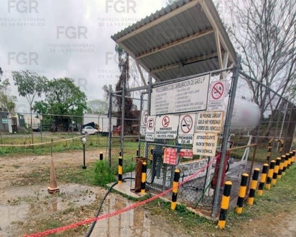 Aseguran 8 mil litros de gas LP en dos predios de Nacajuca