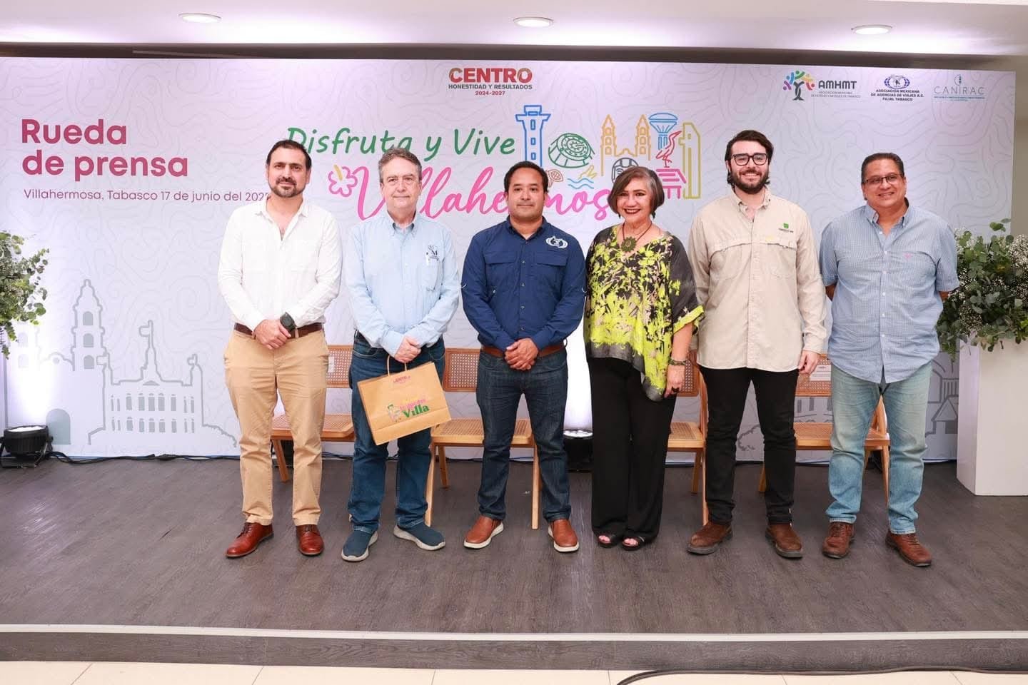 Lanzan programa turístico “Disfruta y vive Villahermosa” en Tabasco