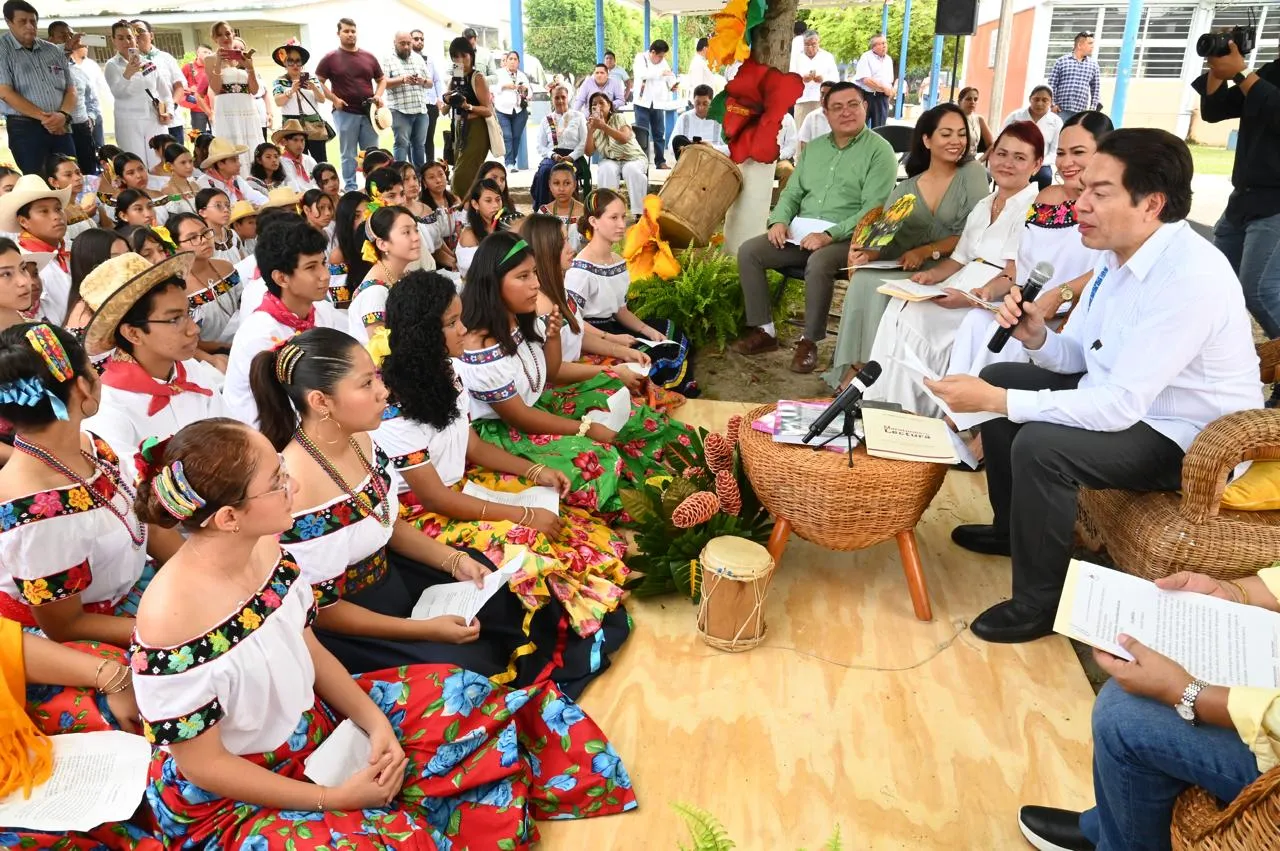 Encabezan SEP y SETAB Jornada Nacional por la Paz y Contra las Adicciones en Cunduacán