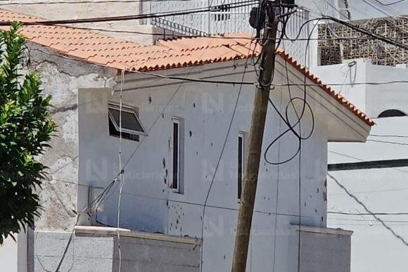 Atacan a balazos casa de Rocha Moya en Culiacán