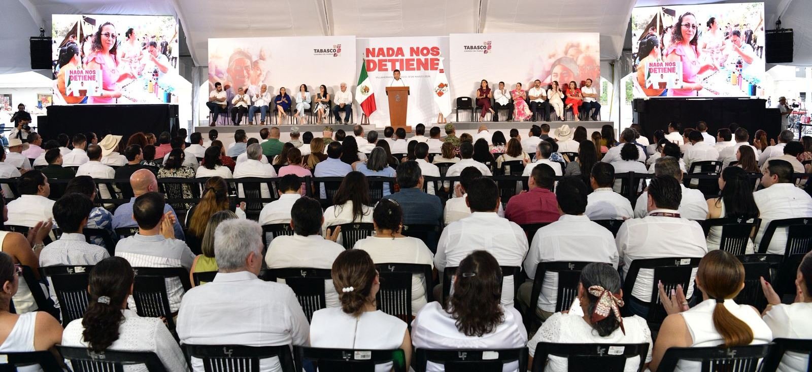 La transformación de Tabasco es invencible y nada ni nadie nos va a detener: Javier May