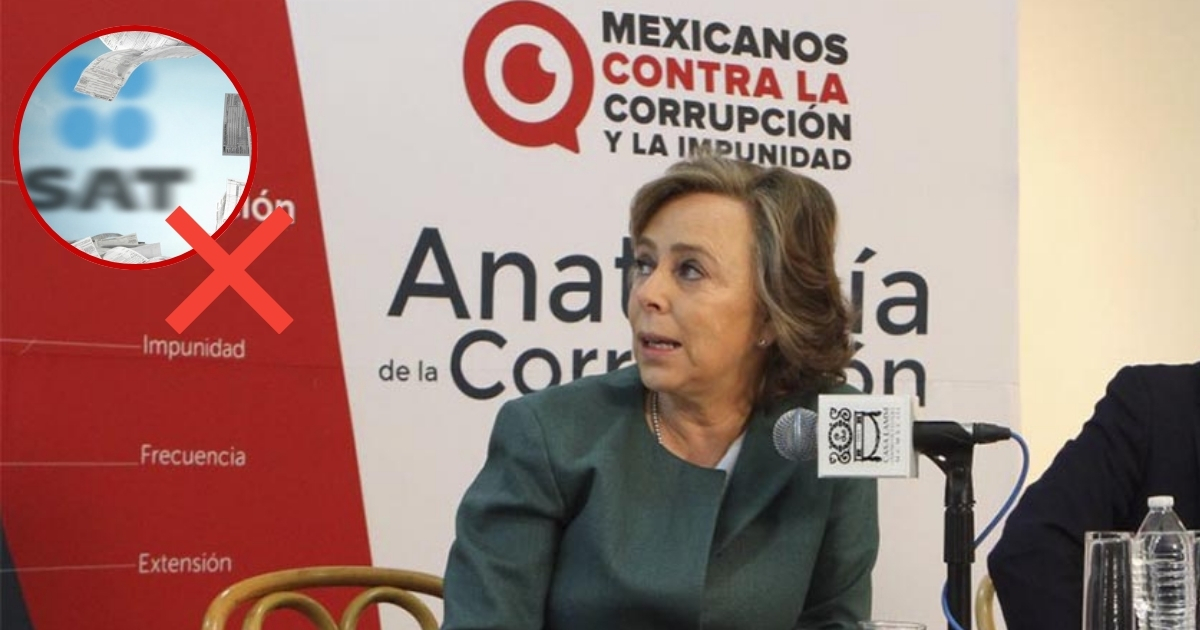SAT batea a Amparo Casar: MCCI pierde donativos deducibles