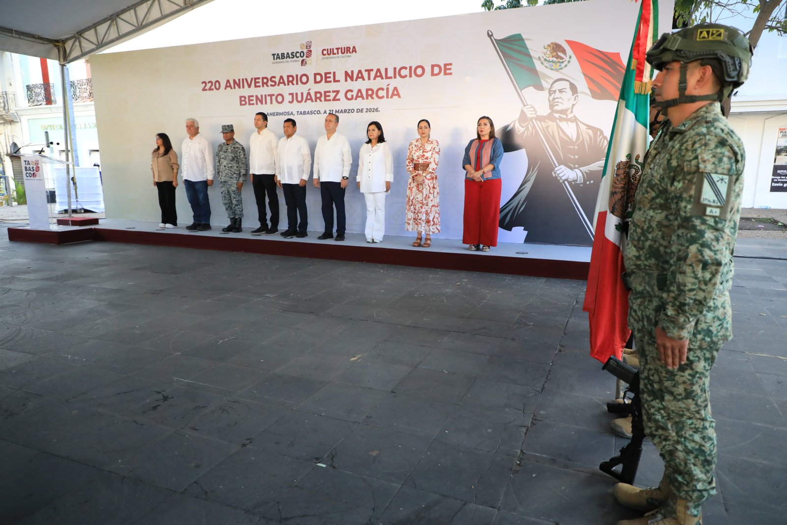 Tabasco reivindica justicia y derechos sociales con legado juarista